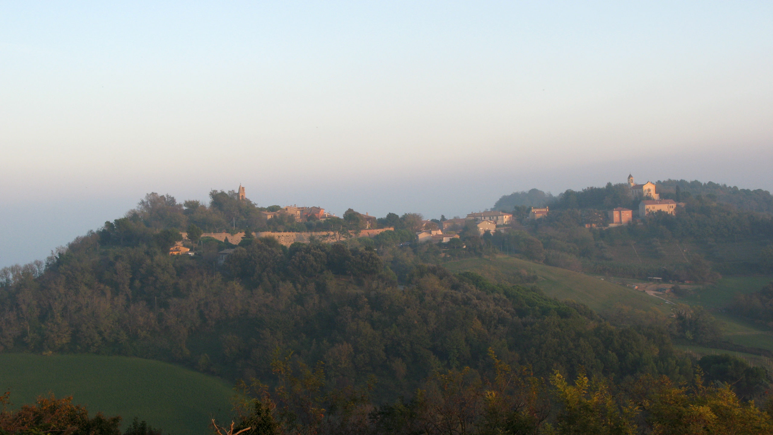 Panorama di Fiorenzuola di Focara