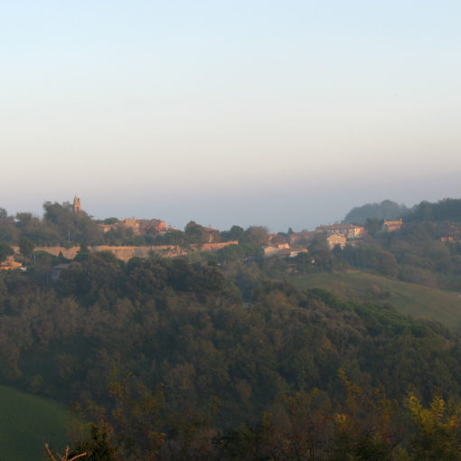 Panorama di Fiorenzuola di Focara