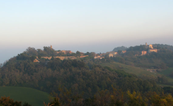 Panorama di Fiorenzuola di Focara