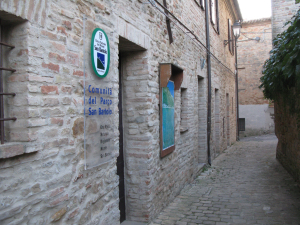 Vicoli caratteristici del borgo di Fiorenzuola
