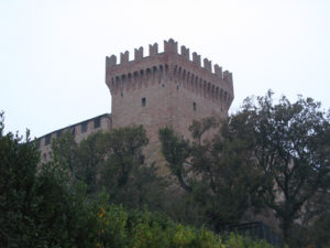 Torrione principale del castello di Gradara