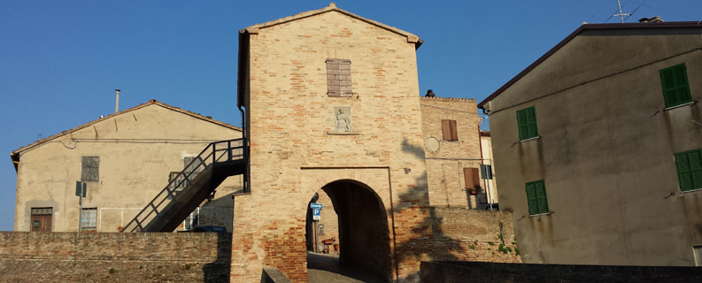 Porta d'ingresso a Montefabbri