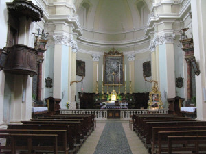 Interno della Chiesa di San Francesco a Mondavio