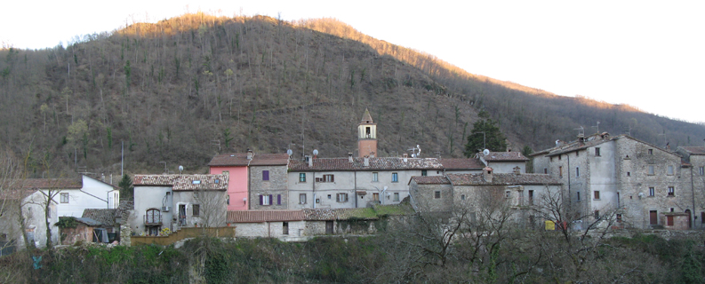 Panorama di Borgo Pace