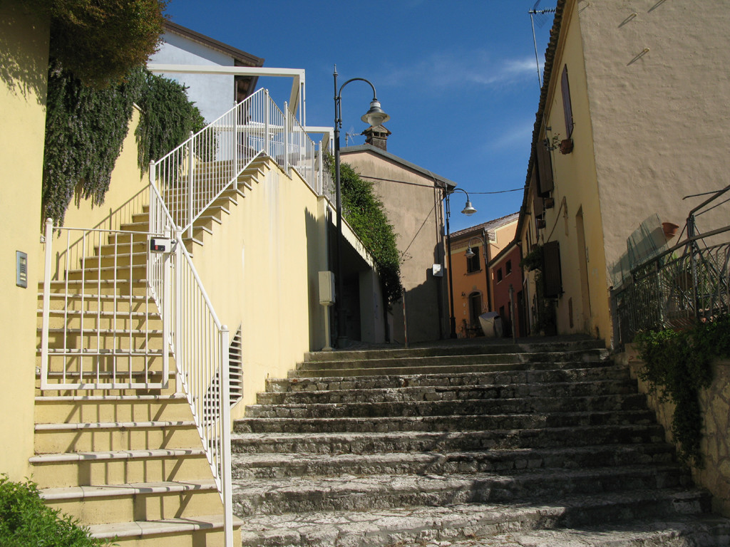 Vicolo tipico di Gabicce Monte