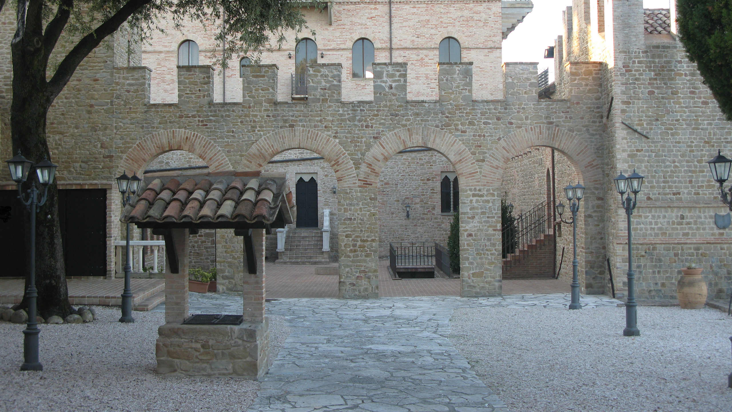 Particolare dell'interno del Castello