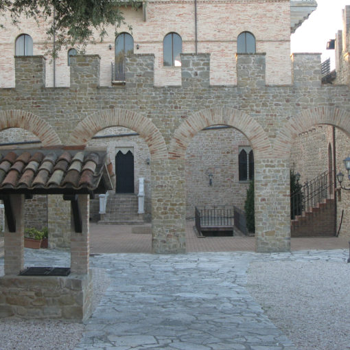 Particolare dell'interno del Castello
