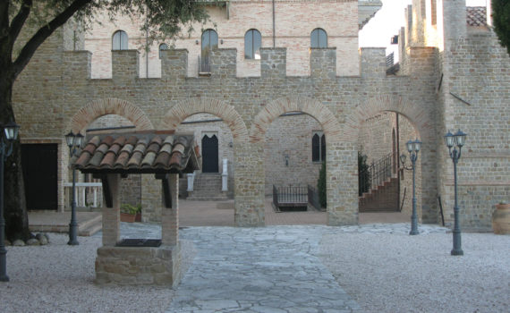 Particolare dell'interno del Castello