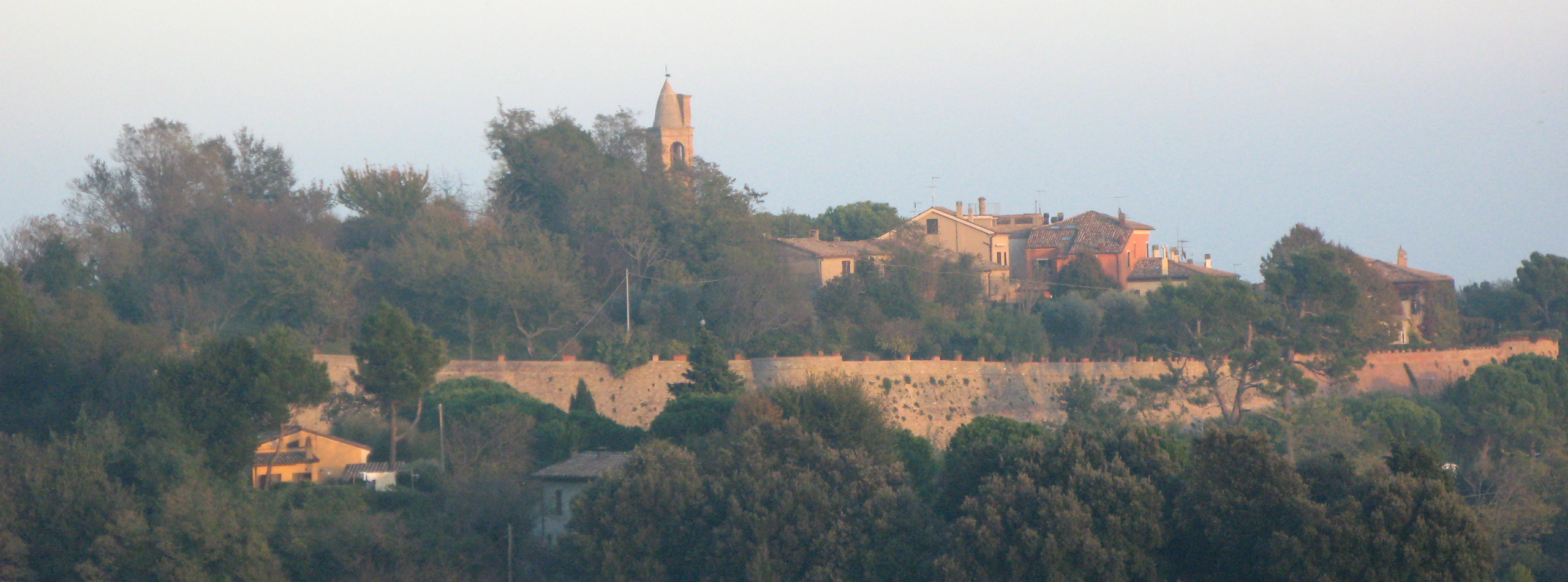 Panorama di Fiorenzuola di Focara