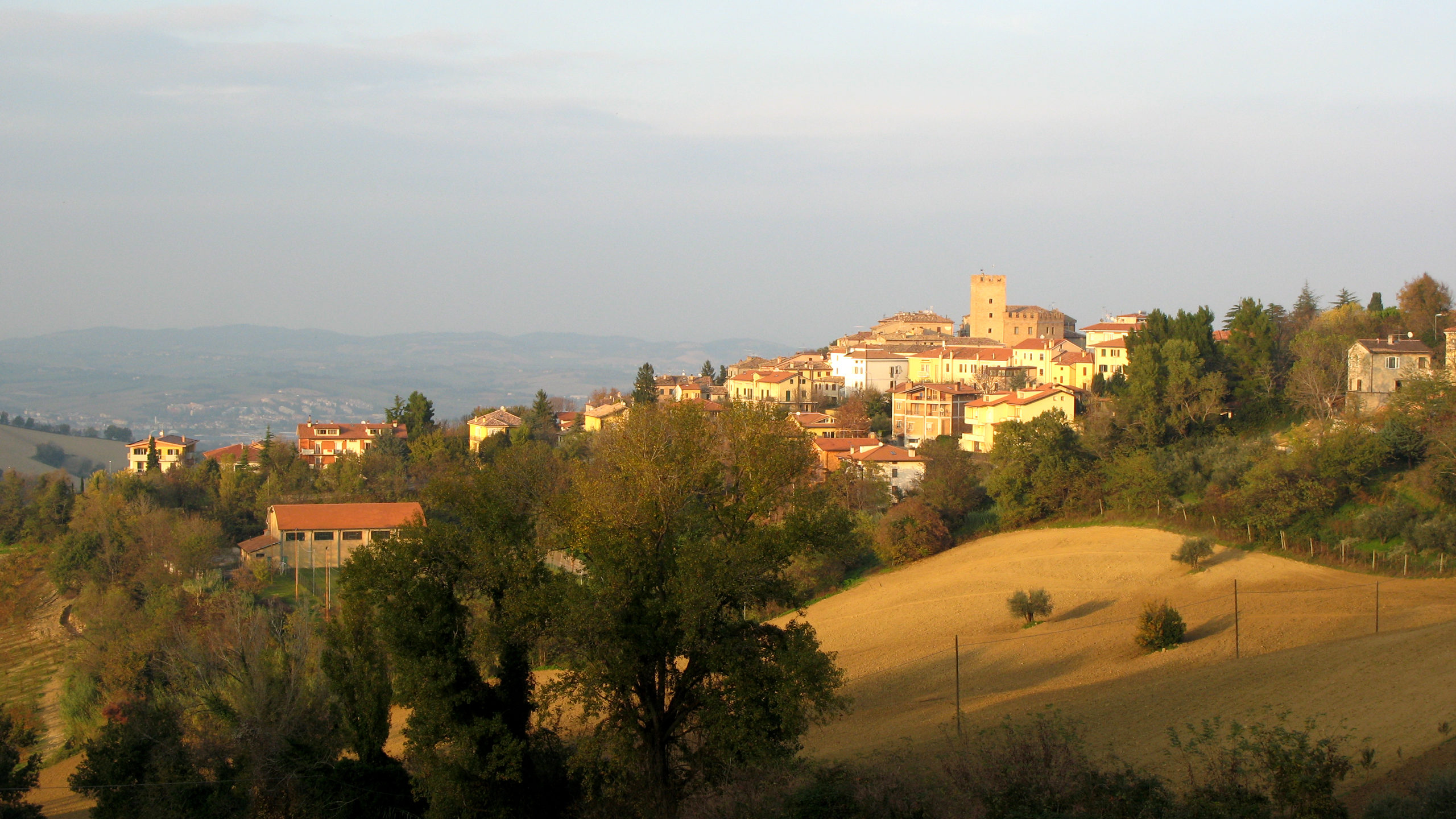 Panorama di Sant'Angelo in Lizzola