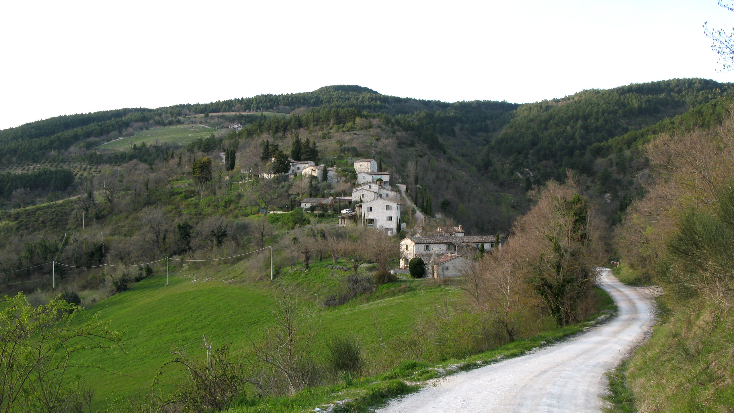 Panorama di Villa Croce